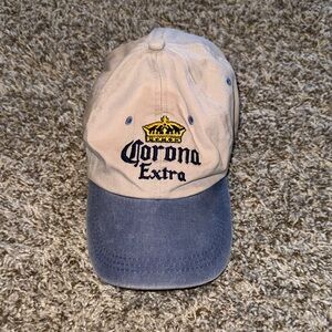 Corona Extra Beige and Blue Hat